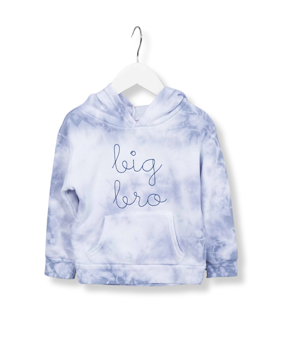 big bro + big sis Supersoft Marble Tie Dye Hoodie