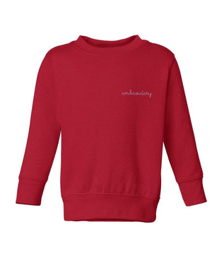 New Colors! Little Kids Classic Crewneck Sweatshirt