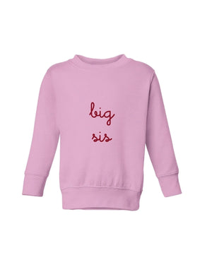 big bro + big sis Crewneck Fleece Sweatshirt