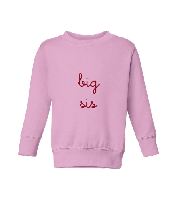 big bro + big sis Crewneck Fleece Sweatshirt