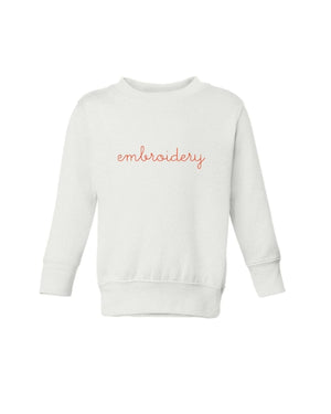 New Colors! Little Kids Classic Crewneck Sweatshirt