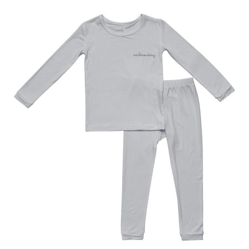 New! Kids Two-Piece Bamboo Cotton Pajamas