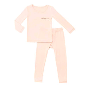 New! Kids Two-Piece Bamboo Cotton Pajamas