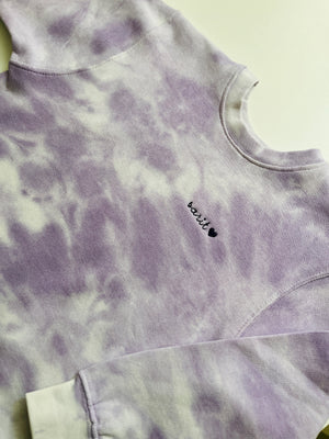 New! Kids Supersoft Tie-Dye Crewneck Sweatshirt