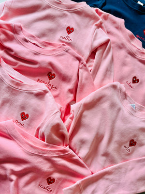 Smiley Heart Pajama Set