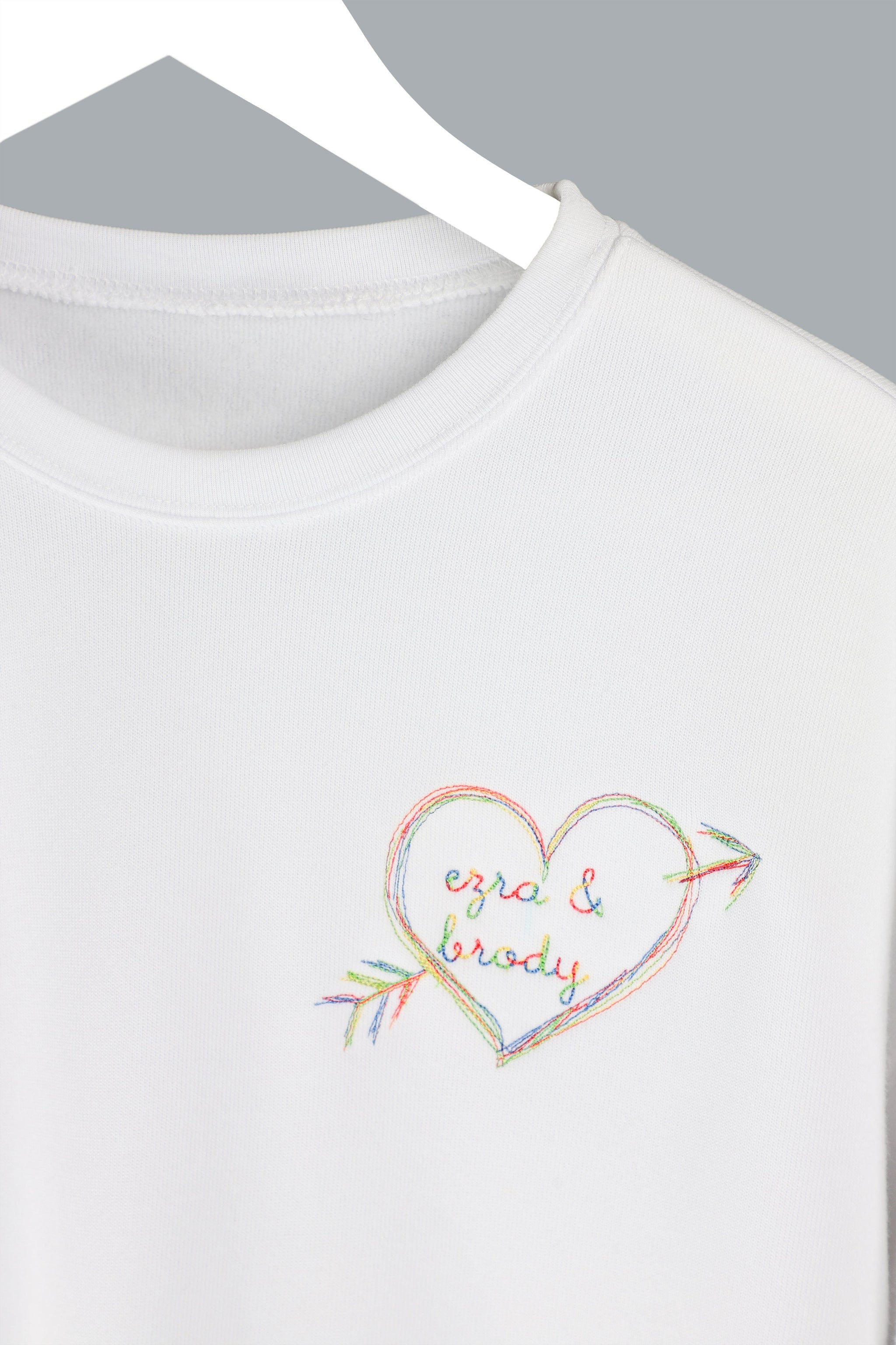Palm Angels Arrow Heart T-Shirt White