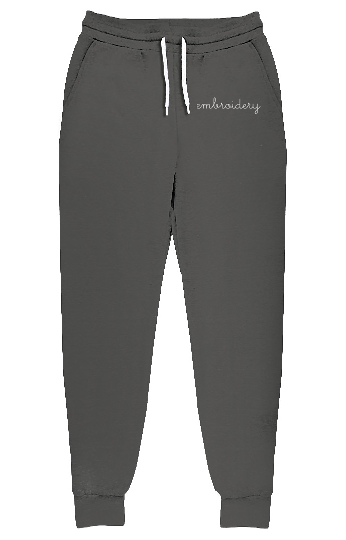 Unisex Charcoal Oversized Joggers with Pockets