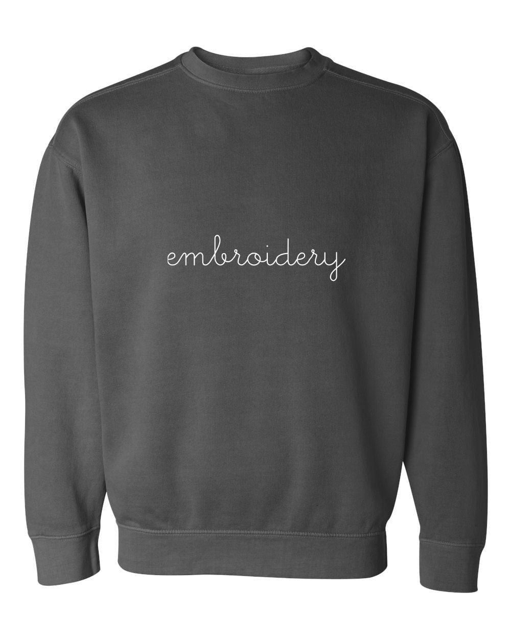 Monogrammed Crewneck Sweatshirt  Monogrammed crewneck sweatshirt
